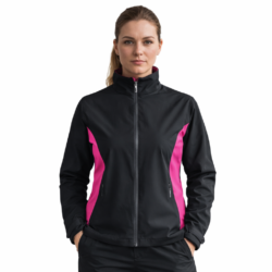 Ladies Stretch Waterproof Windproof Jacket