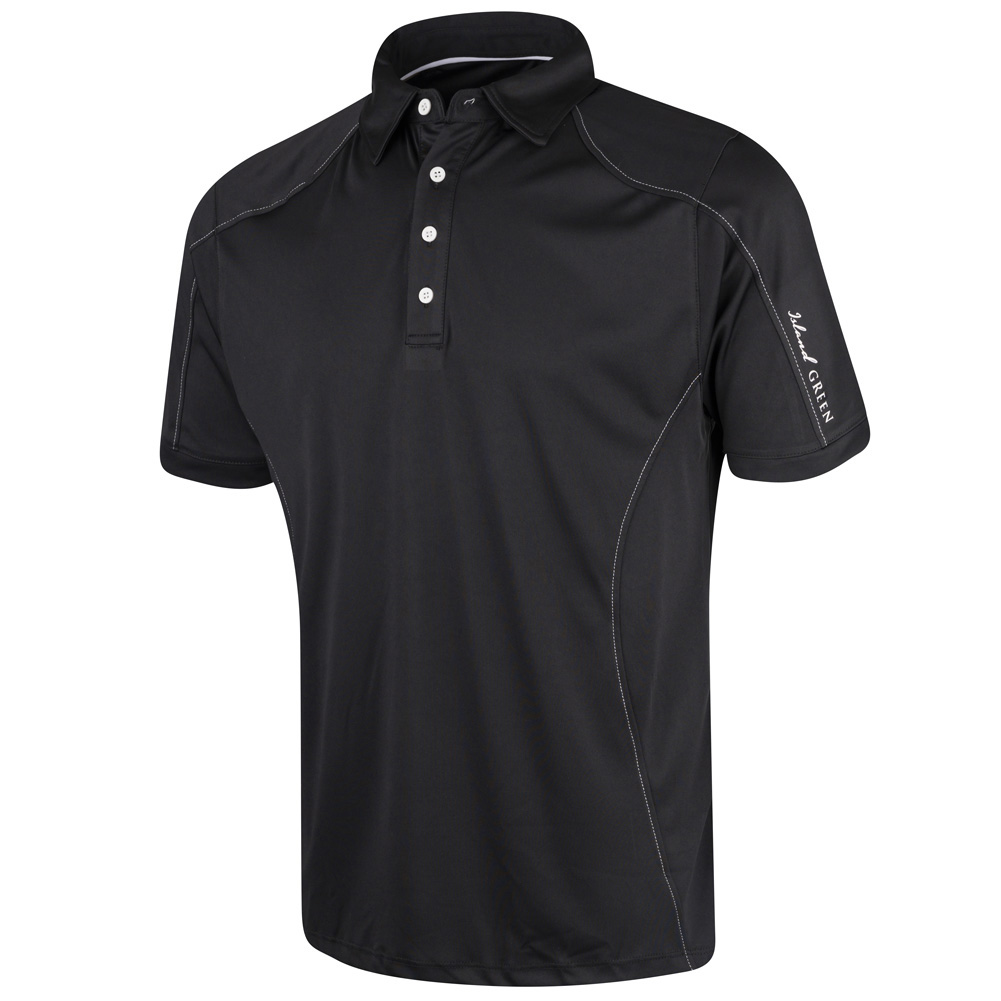 Mens Top Stitch Polo Shirt