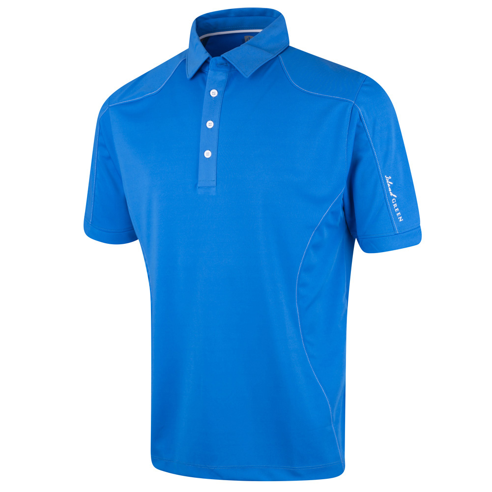 Mens Top Stitch Polo Shirt - Image 5