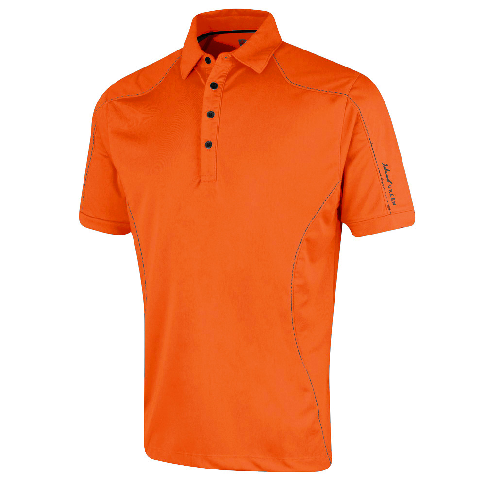 Mens Top Stitch Polo Shirt - Image 7