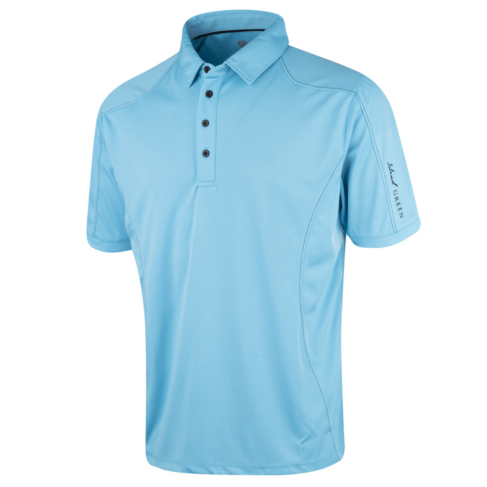 Mens Top Stitch Polo Shirt - Image 9