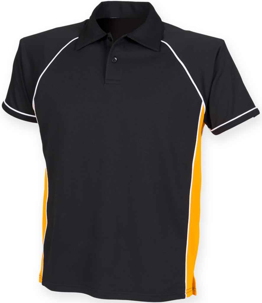 Emerald Isle Men's Piped Performance Polo - Image 2