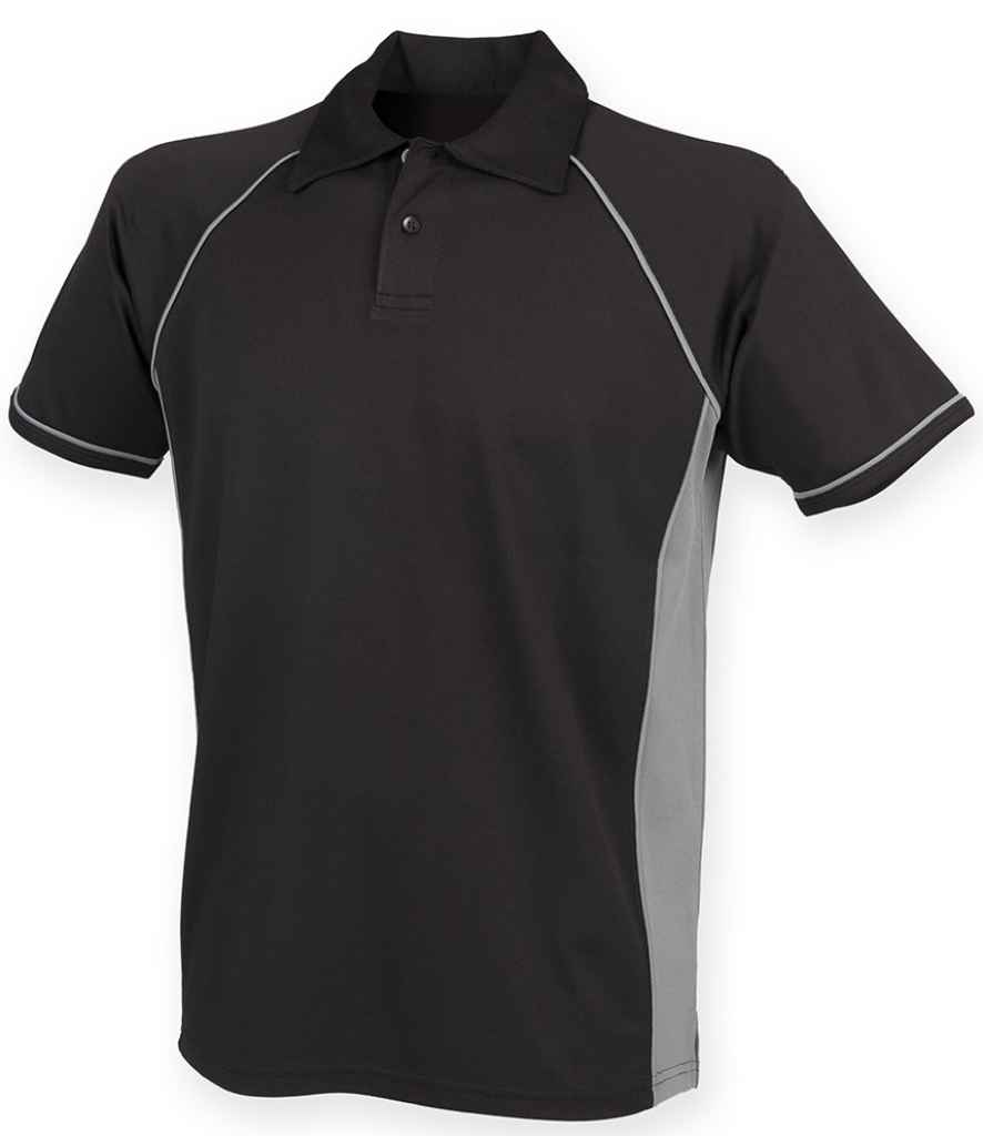 Emerald Isle Men's Piped Performance Polo - Image 4
