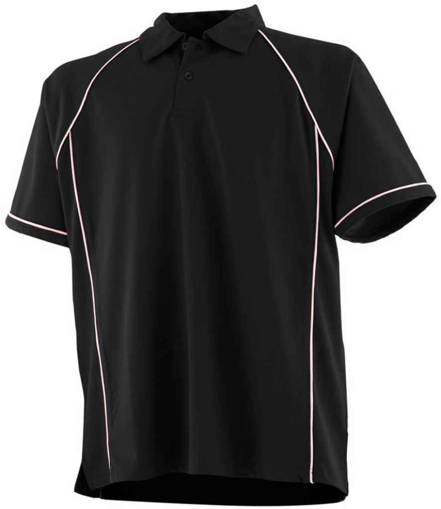 Emerald Isle Men's Piped Performance Polo - Image 6