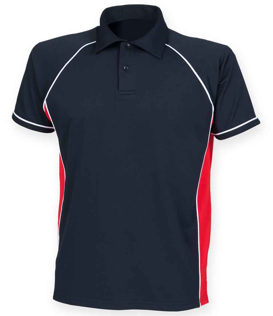 Emerald Isle Men's Piped Performance Polo - Image 11