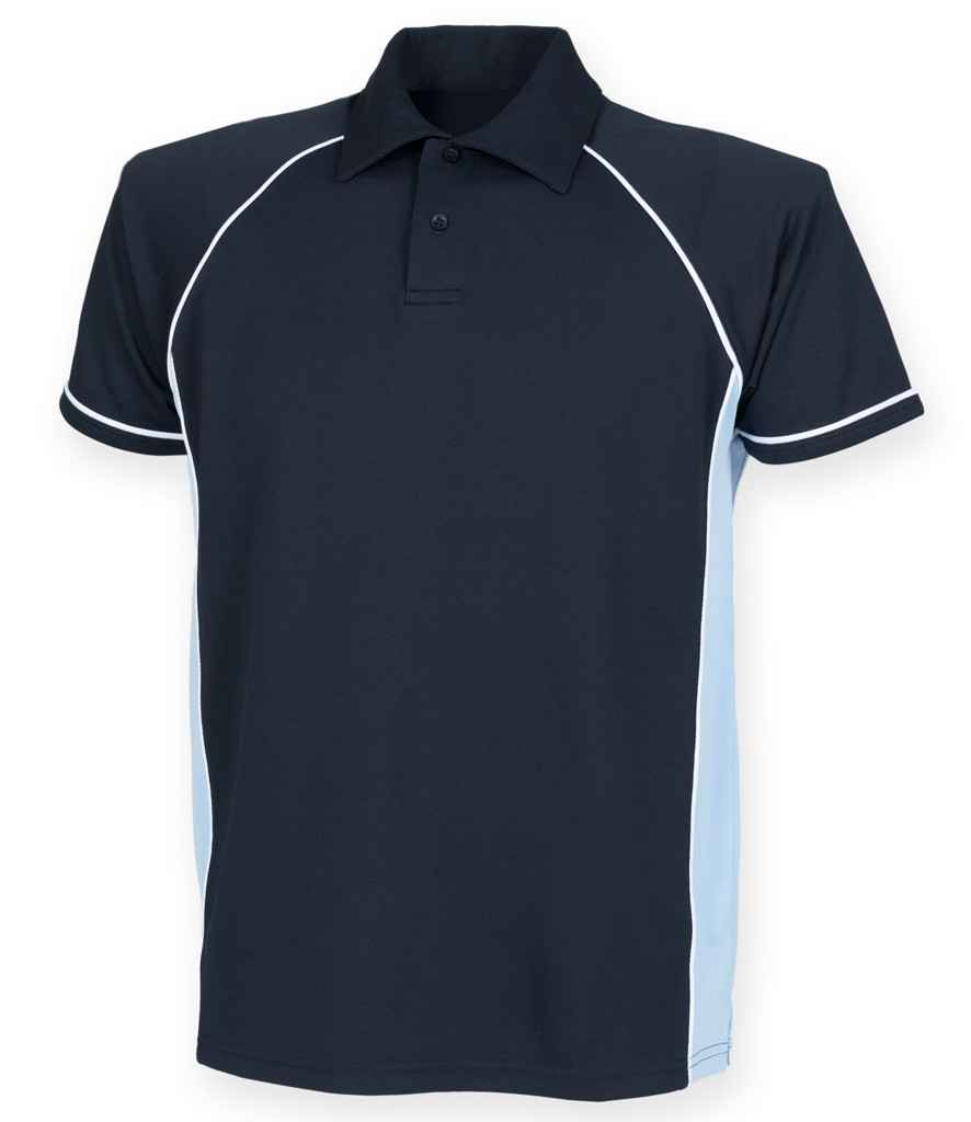 Emerald Isle Men's Piped Performance Polo - Image 13