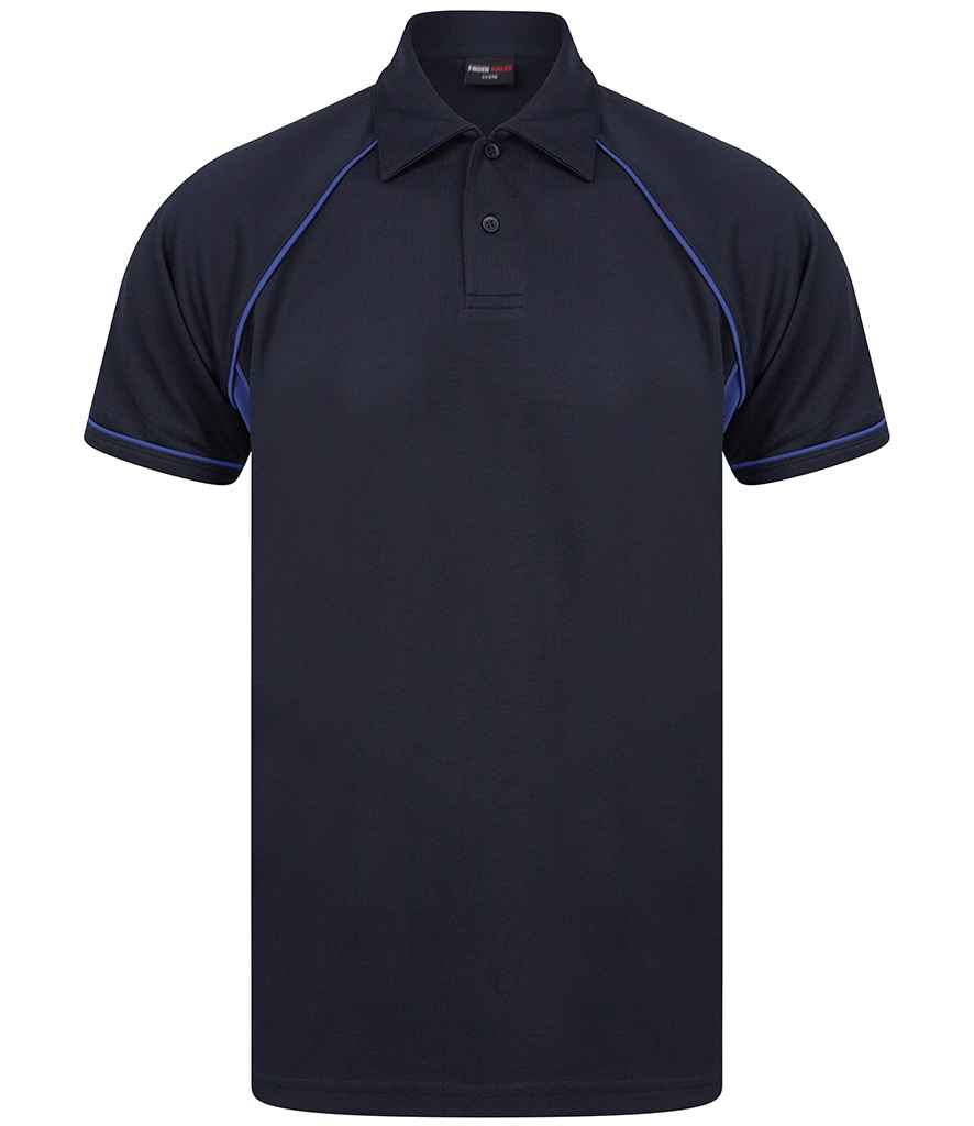 Emerald Isle Men's Piped Performance Polo - Image 12