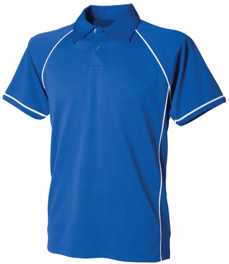Emerald Isle Men's Piped Performance Polo - Image 15