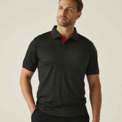 Custom short sleeve polo shirt for golf and teamwear