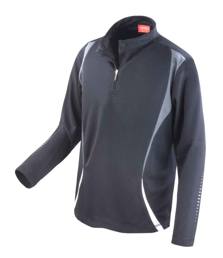 Emerald Isle Zip Neck Trial Training Top - Image 2